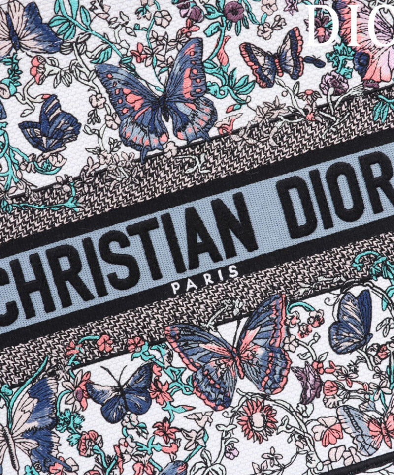 Christian Dior Medium Dior Book Tote M1286 White